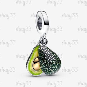 Pandora Avocado Double Dangle Charm